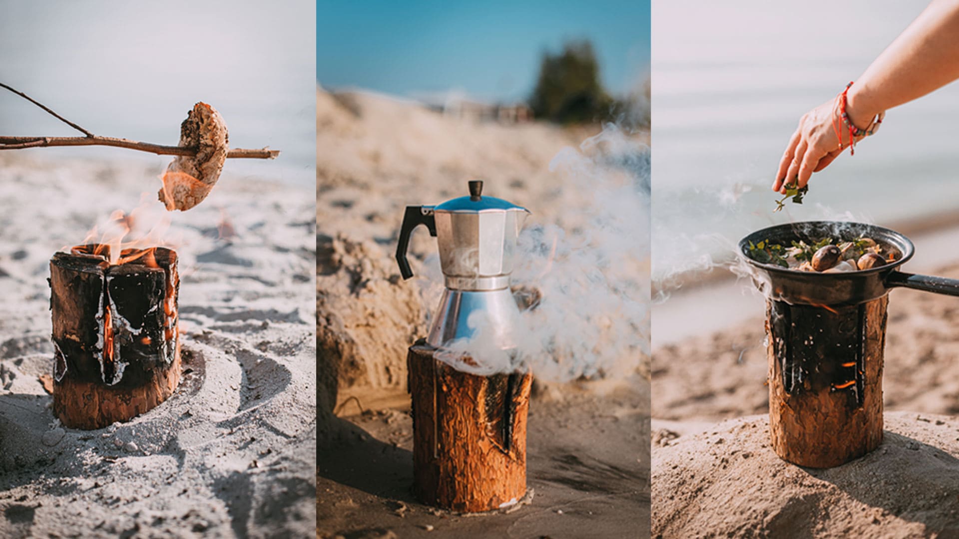 Schwedenfeuer - die ökologische Outdoor-Kochstelle