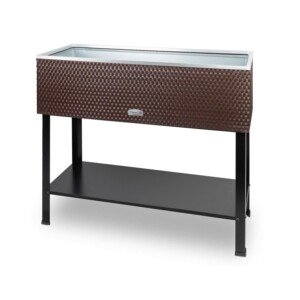 Wilk Hochbeet Kräuterbeet Braun in Rattan-Optik Wilk Hochbeet Kräuterbeet Braun in Rattan-Optik Maße (L x B x H): 95 x 40 x 85 cm