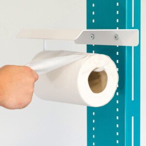 Hygienestation Set - Halter für Papierrolle, inkl. Abdeckung