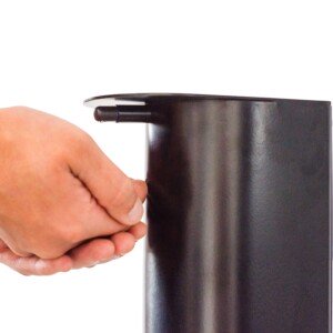 Desinfektionsständer Simple plus für Flüssigkeiten und Gels geeignet